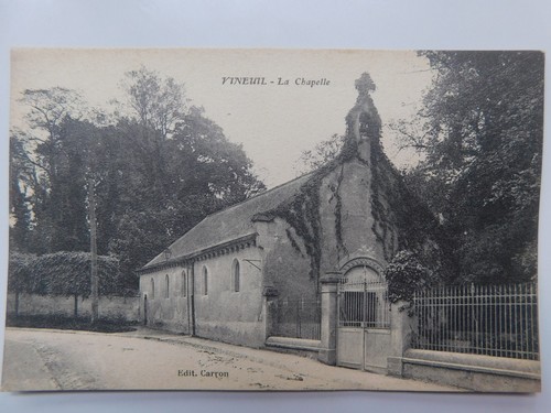 CPA FEUQUIÈRES, LA Chapelle Sainte-Anne, Embranchement des routes de