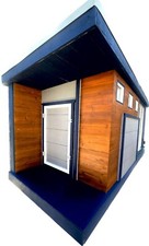 Luxury Dog House Mansion / Kennel Combo