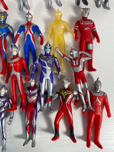 Ultraman Soft Vinyl Figure Bulk Sale Ultra Series 24-piece Set Bandai from japan - Picture 5 of 9