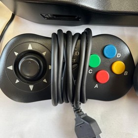 SNK NEOGEO CD Console System CD-T01 Black Controllers Cables Boxed Japan