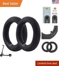 8.5" x 2" Butyl Rubber Inner Tubes - Puncture-Resistant for Scooters