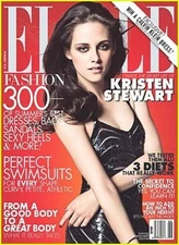 ELLE Magazine June 2012 Kristen Stewart - Red Cover - No Label