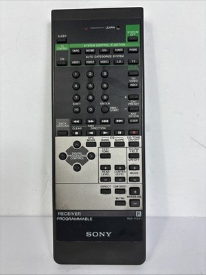 Sony RM-P341 Audio Receiver Remote for STRD1015 STRDE1015G STRGX9, STR-GX800ES