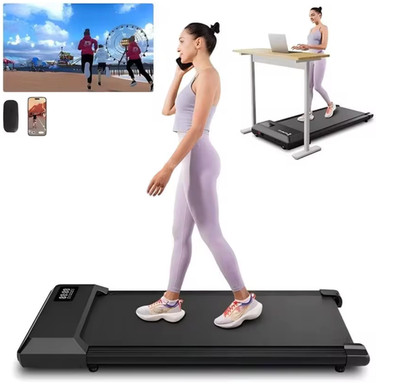 Superun 2-in-1 Home/Office 2.5 HP Walking Treadmill / Mini Treadmill