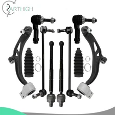 10x Front Control Arm and Ball Joint Sway Bar Link For 2011-2017 Ford Explorer