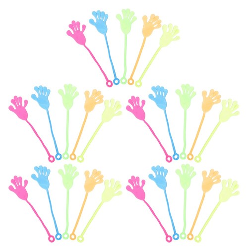 AEKZOX 30 pièces mains collantes jouets amusants pour enfants (multicolores