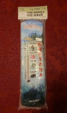 Vintage Montana Thermometer 15" Plastic By Morco Heritage America US NOS