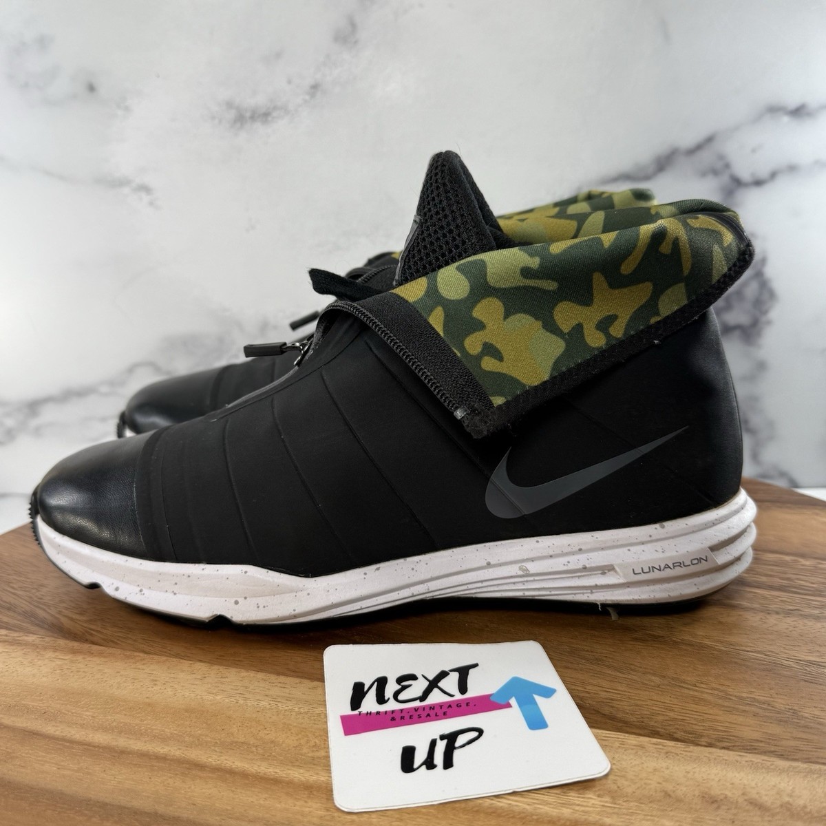 Men's size 8-Nike Lunar Bandon Roll Top Waterproof Golf Shoes - Main Image