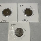Lot Of 3🔥 1923 P Lincoln Wheat Cents (G-VG) Condition Copper Pennies 1c