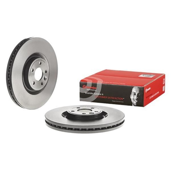 2X Brembo Bremsscheiben 349Mm InnenbelÜFtet Vorne Passend FÜR Jaguar E-PACE-image