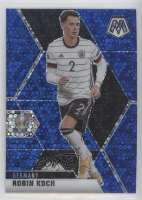 2021 Panini Mosaic UEFA Euro 2020 Blue Circles Prizm 11/99 Robin Koch #130 0ms6