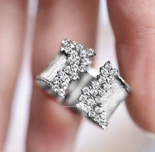 Silver Plated Statement Ring | Delicate, Elegant, Luxury