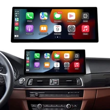 12.3" Ultra-thin Wireless CarPlay Touch Screen Multimedia For BMW F10 F11