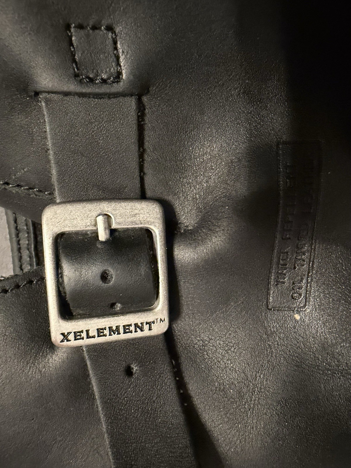 Element Leather Engineer Style Motorcycle Boots S… - image 4