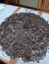 Lincoln Wheat Pennies 1909-1958 5 Lbs Pounds Circulated Bulk Lot Unsearched.