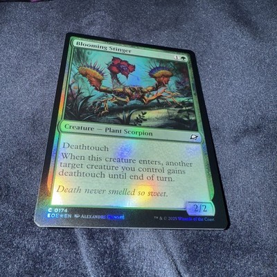 MTG - Blooming Stinger (Foil) - Edge of Eternities NM/M Condition