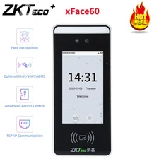ZKteco Xface60 TCP Face Recognition Door Access Control Time Attendance Machine