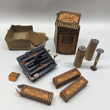 Vintage Rare Harmonica 1928 Rolmonica Genuine Bakelite Player - USA W/ Rolls 