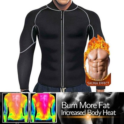 Sauna Sweat Suit Men Women Fitness Running Exercise Gym Weight Loss Anti-Rip RAD