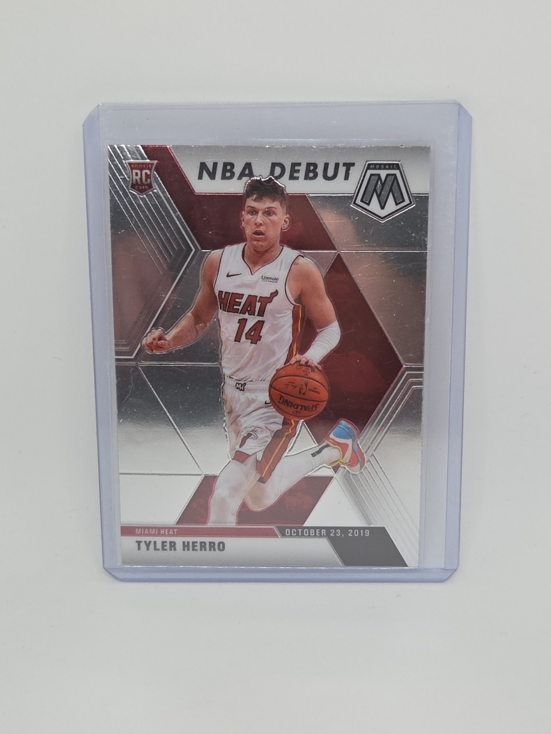 2019-20 Panini Mosaic - NBA Debut Tyler Herro #280 Silver Prizm (RC)