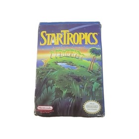 StarTropics (Nintendo Entertainment System NES) Star Tropics Complete in Box CIB