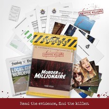 Cryptic killers --Murder OF A Millionaire Mystery Case Unsolved Case Party Games