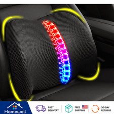 Memory Foam Seat Cushion Wlumbar Support Pillow For Back Sciatica Pain Relief Memory Foam Seat Cushion Wlumbar Support Pillow For Back Sciatica Pain Relief