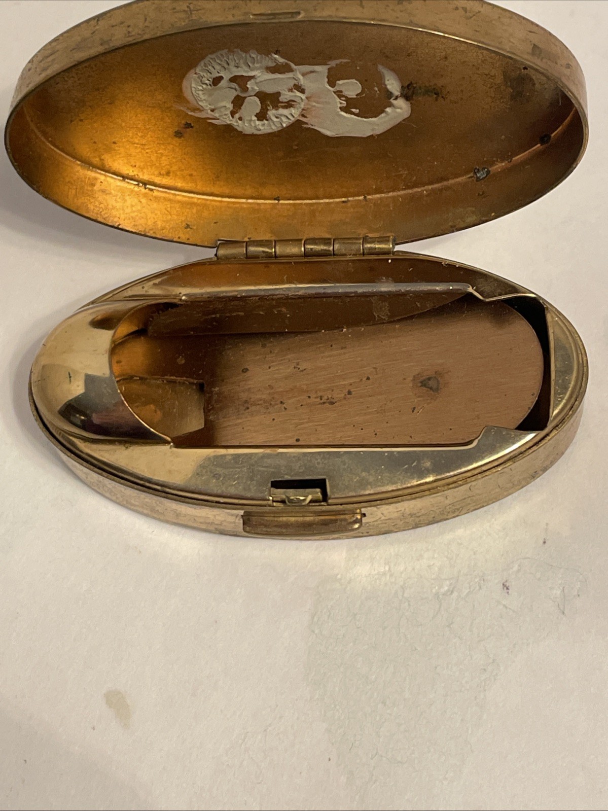 Vtg Max Factor Lipstick Case Compact England - Hollywood London Paris ...