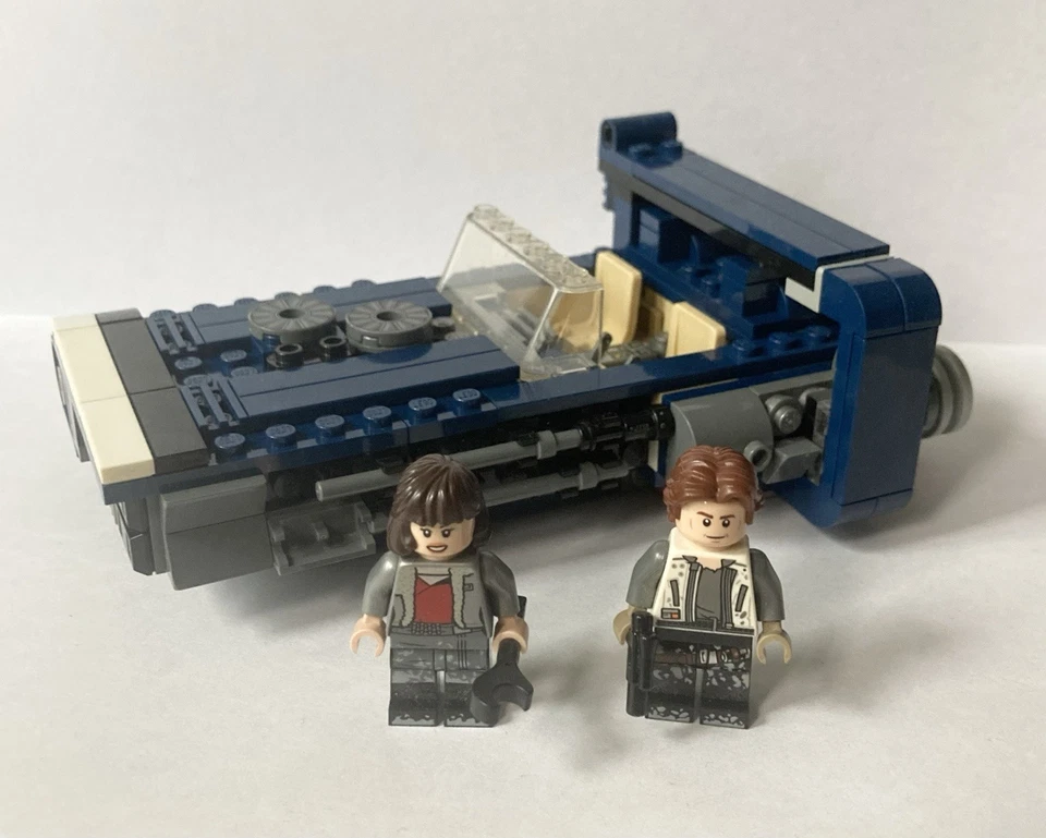 LEGO STAR WARS LE LANDSPEEDER DE HAN SOLO + Minifig Incomplet - SET 75209 - 2018, photo 1 sur 5