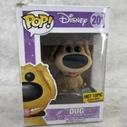 Funko Pop! Vinyl: Pixar - Dug - (Flocked) - Hot Topic (Exclusive) #201- See Pics