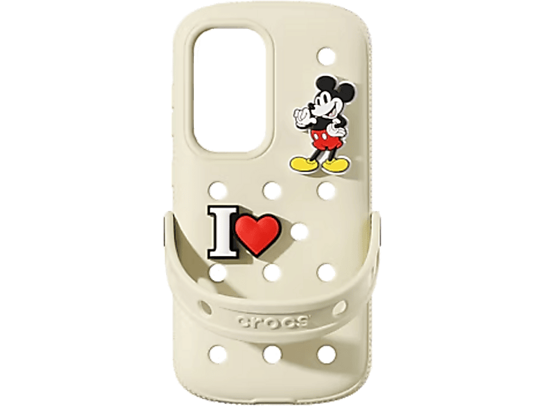Funda móvil - Samsung Crocs Case, Para Samsung Galaxy S25, Silicona, Amarillo