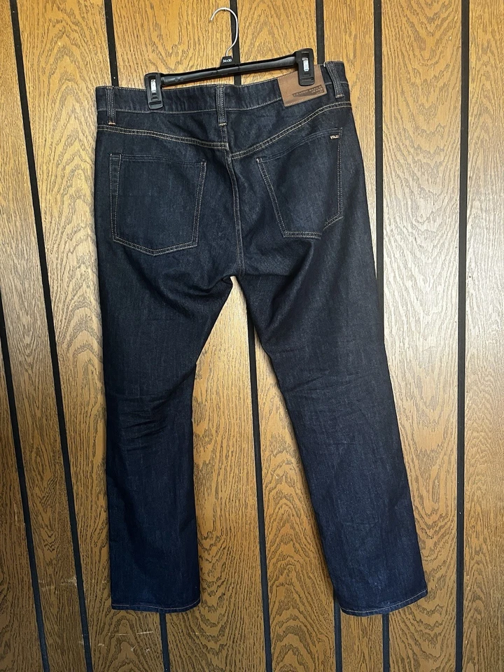 Volcom Dark Indigo Straight Jeans Size 36 - Image 2 of 4