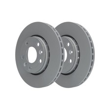 2x Bremsscheibe ATE 24.0124-0221.1 passend für MERCEDES-BENZ NISSAN RENAULT