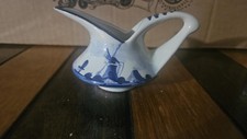 Delft Blue Holland Small Pitcher Creamer Hand...