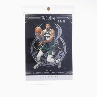 2019-20 Panini Noir - Icon Edition Giannis Antetokounmpo #139 /99