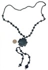 Unsigned Black Crystal & Glass Bead Fashion Jewelry 74.1g — photo 3