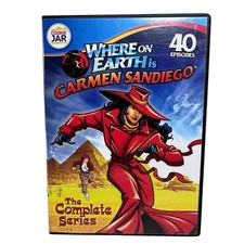 Where on Earth is Carmen Sandiego The Complete Series Disc 3 Has Scratches