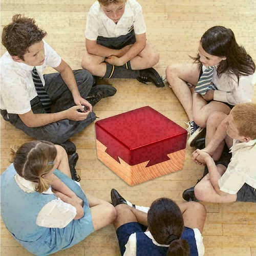Gioco rompicapo in legno con scatola puzzle segreta - regalo nascosto per bom... - Foto 4 di 6