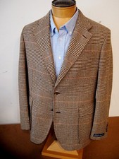 Polo Ralph Lauren RL 67 Glen Plaid Silk 2 Button Sport Coat NWT 44R 1098