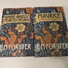 E.M. Forster Maurice & Where Angels Fear To Treated Hardback Vintage Books VGC