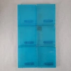 6x Nintendo NES Original Blue Clamshell Game Case OEM Vintage Toys R Us