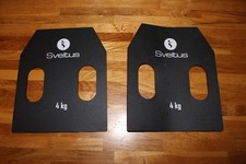 Sveltus Vest Body Armour Steel Exercise Gym CrossFit Plates 4KG per plate