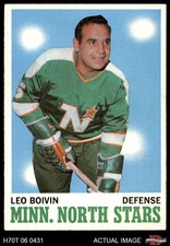 1970 Topps #42 Leo Boivin North Stars HOF 6 - EX/MT