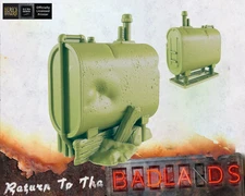 Fuel Tank - 28 or 32mm - Post-Apocalyptic - Return To The Badlands - EC3D Design