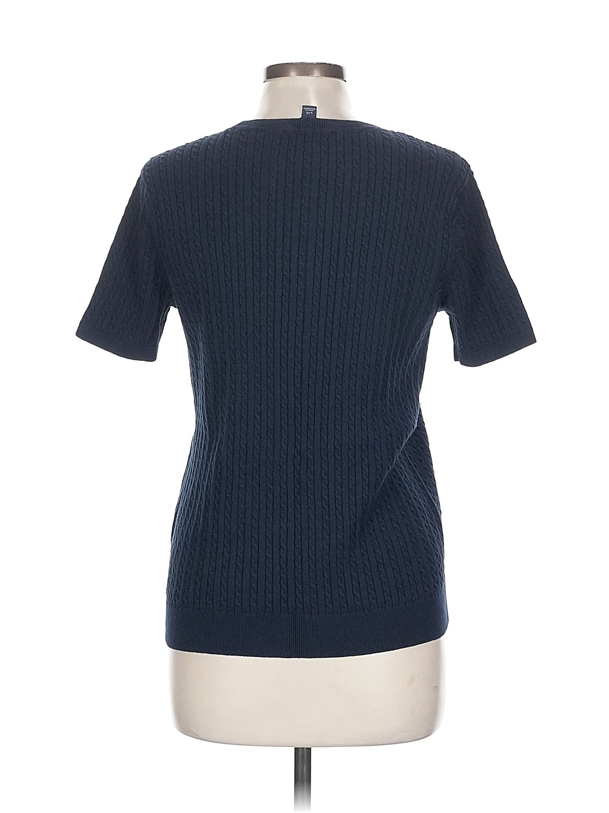 Tommy Hilfiger Women Blue Pullover Sweater L thumbnail 2