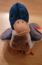 Ty Beanie Babies Jake the Mallard Duck Plush 1997 for Ages 3+ 3-4 4-7 8-11 Years