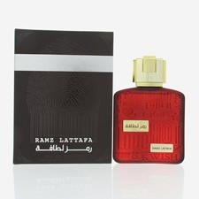 Ramz Gold 3.4 Oz Eau De Parfum Spray by Lattafa Box for Men