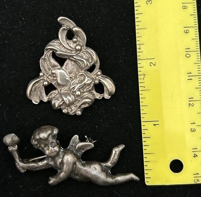 Sterling Strauch & Blumen (beide markiert Sterling) 26 g