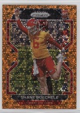 2021 Panini Prizm Rookie Orange Disco Prizm Shane Buechele #396 10jt
