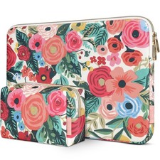 14 inch Laptop Case Sleeve Floral-Patterned Protective Cover Compatible with ...